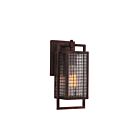 Eglo 204546A 60W Rust Coloured Outdoor Wall Mount