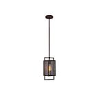 Eglo 204549A 60W Rust Coloured Pendant