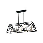 Eglo Corrientes 204589A 5-Lights 300 Watt Black Pendant