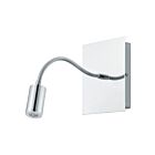 Eglo 204636A 3W Chrome Outdoor Wall Mount