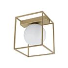 Eglo 204637A 10W Champagne Flush Mount