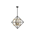 Eglo 204683A 60W Antique Gold And Black Pendant