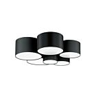 Eglo Pastore 205187A 6-Lights Black Ceiling Light