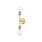 Eglo Avondale 205331A 120W Brushed Gold Wall Light