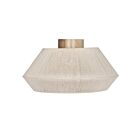 Eglo 205757A 60W Brown Semi Flush Mount