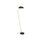 Eglo 205766A 60W Black And Brushed Brass Floor Lamp