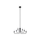 Eglo 205807A 60W Black Chandelier