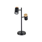 Eglo 205832A 10W Black And Brown LED Table Lamp