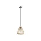 Eglo 205837A 60W Black Pendant