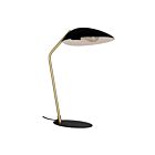 Eglo 205882A 60W Black And Brushed Brass LED Table Lamp