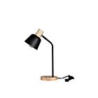 Eglo 205887A 60W Black And Brown LED Table Lamp