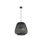 Eglo 206015A 60W Black Pendant