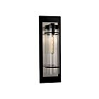 Eglo 206296A 40W Black And Satin Nickel Outdoor Wall Mount