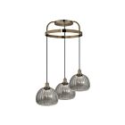 Eglo 206358A 60W Brushed Brass Pendant