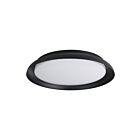 Eglo 206904a Sebio 1-Light 21W Black LED Flush Mount