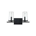 Eglo 206955a Jared Matt Black Bathroom Vanity Light