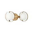 Eglo 206971a Parker Champagne Bathroom Vanity Light