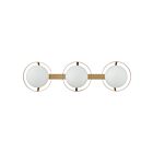 Eglo 206974a Parker Champagne Bathroom Vanity Light