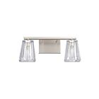 Eglo 206985a Valentin Brushed Nickel Bathroom Vanity Light