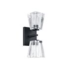 Eglo 206986a Valentin Matt Black Bathroom Vanity Light