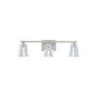 Eglo 206992a Valentin Brushed Nickel Bathroom Vanity Light