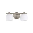 Eglo 207008a Valentina Brushed Nickel Bathroom Vanity Light