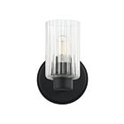 Eglo 207023a Bedminster Matt Black Bathroom Vanity Light