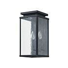 Eglo 207051a Overton Matt Black Outdoor Wall Light