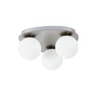 Eglo 207115a Castrovido 12.6W Brushed Nickel Semi Flush Mount