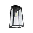 Eglo 207132a Salford Matt Black Outdoor Wall Light