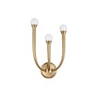 Eglo 207259a Dahlia Brass Indoor Wall Sconces