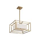 Eglo 207272a Abbey Brass Pendant