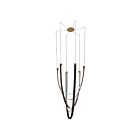 Eglo 207275a Ayers 3-Lights Champagne LED Pendant