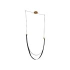 Eglo 207277a Ayers 1-Light Champagne LED Pendant