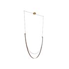 Eglo 207278a Ayers 1-Light Champagne LED Pendant