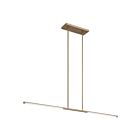 Eglo 207283a Overture 2-Lights Champagne LED Pendant