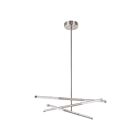 Eglo 207284a Overture 6-Lights Nickel LED Pendant