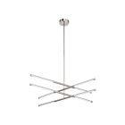 Eglo 207285a Overture 8-Lights Nickel LED Pendant