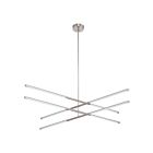 Eglo 207286a Overture 8-Lights Nickel LED Pendant