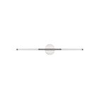 Eglo 207292a Overture 2-Lights Nickel LED Bathroom Vanity Light