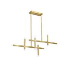 Eglo 207301a Manhattan 12-Lights Brushed Gold LED Pendant