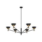 Eglo 207315a Tremolo Black and Champagne Pendant