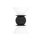 Eglo 207321a Tremolo Black and Champagne Bathroom Vanity Light