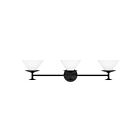 Eglo 207324a Tremolo Black and Champagne Bathroom Vanity Light