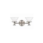 Eglo 207328a Tremolo Brushed Nickel Bathroom Vanity Light