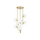 Eglo 207379a Julep Brushed Gold Pendant