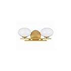 Eglo 207383a Julep Brushed Gold Bathroom Vanity Light