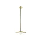 Eglo 207408a Solstice 1-Light Brass LED Pendant