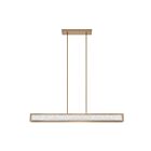 Eglo 207413a Courtney 1-Light Champagne LED Pendant