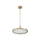 Eglo 207418a Courtney 1-Light Champagne LED Pendant